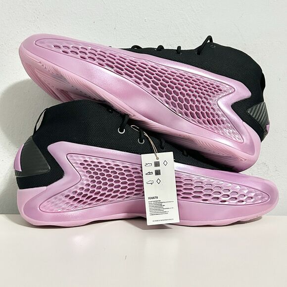 Adidas AE 1 “Light Purple” Men’s Size 13.5 Comfort Cushioned Basketball Sneakers - Picture 6 of 9